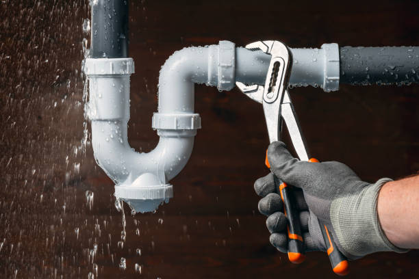 Professional Drain Cleaning technician working in Mount Olive, NC